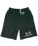 Boys Got Chalk Black Workout Shorts