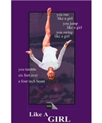Beam Edition "Like A Girl" Poster