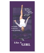 Beam Like A Girl Beach Towel