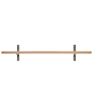 12Ft Single Adjustable Wall Mount Ballet Barre