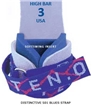 501 Blues Velcro Hi Bar Predowel Grips (Sold as pair) Free Shipping
