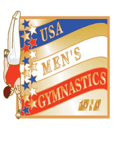 USA Men's Gymnastics Pin