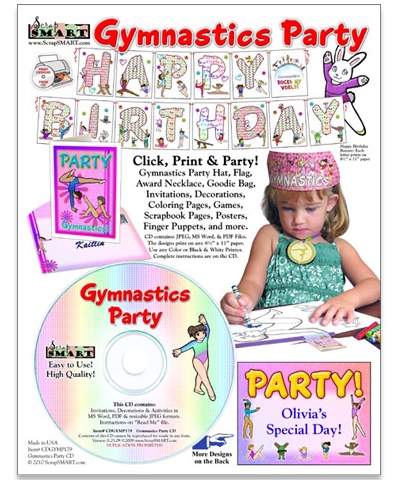 Gymnastics Party CD