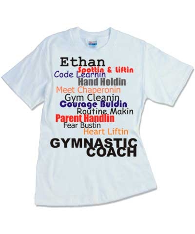 Personalized Coach Tee FREE SHIPPING
