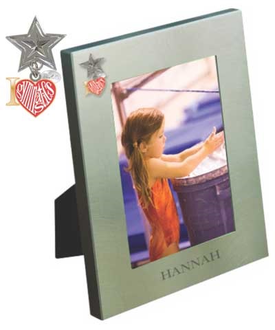 Engraved Satin Picture Frame 4"x6"