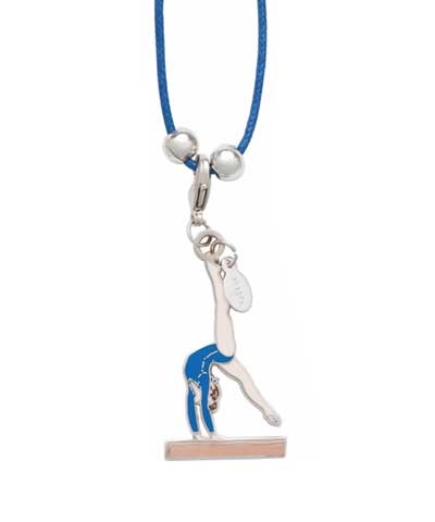 Beam Walkover Charm & Cord Necklace FREE SHIPPING