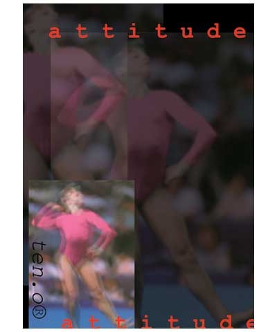 18"x24" Gymnastics Attitude Poster FREE SHIPPING