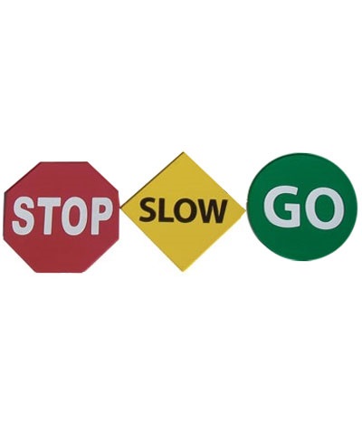 Poly Pad Traffic Signs (Set of 12) FREE SHIPPING - TEN-O | ByGMR