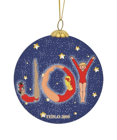 Joy To Gymnastics Christmas Ball