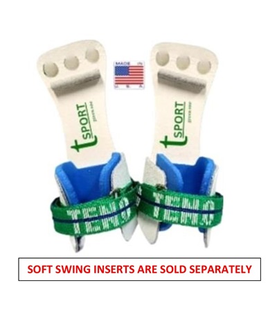 Men's TSport Velcro High Bar Dowel Grips (Sold as a pair)