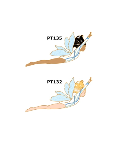 Pixie Gymnast Pin