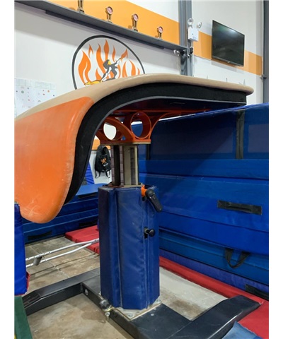 Replace Spieth Ergojet Vault Table Spring Blocks and Cover