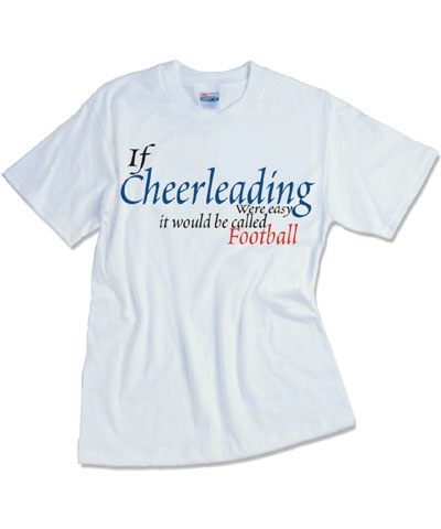 Cheer Football Tee FREE SHIPPING