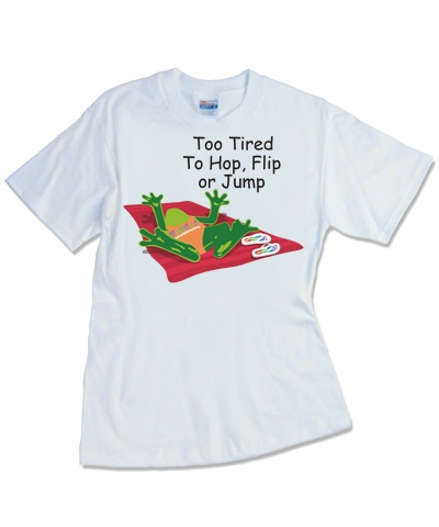 Too Tired To Flip Tee
