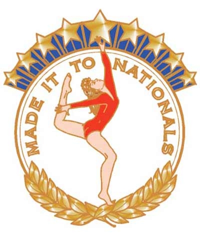 Made It To Nationals Pin