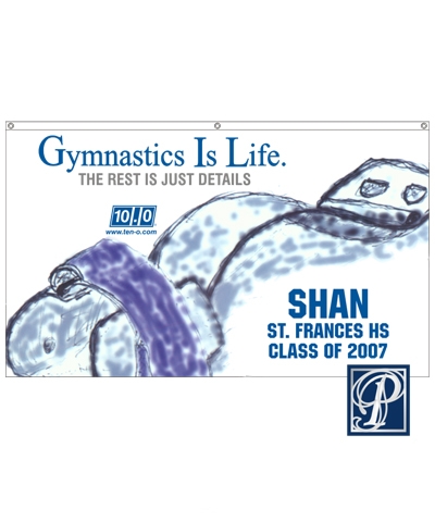 Personalized Gym Life Banner
