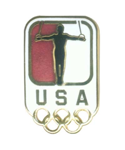 USA Men's Cross Olympic Rings