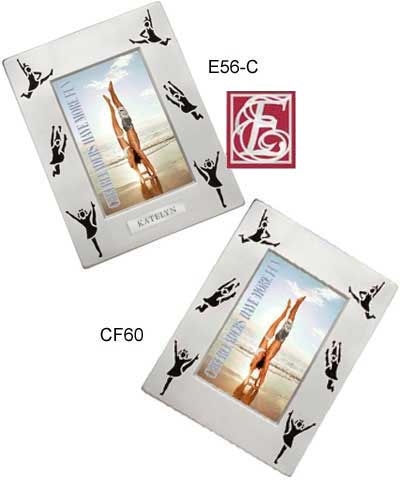 Cheer Silhouette Picture Frame