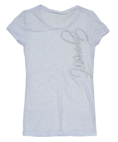 GYMNAST Rhinestone Burnout Tee FREE SHIPPING