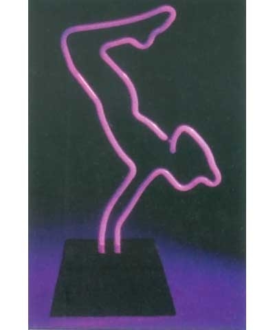 Planche Neon Sculpture