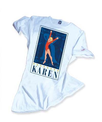 Personalized Adult Gymnastics Night Shirt