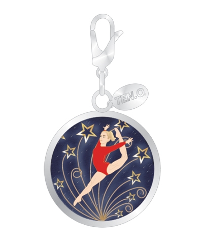 Shooting Star Leap Ball Charm FREE SHIPPING